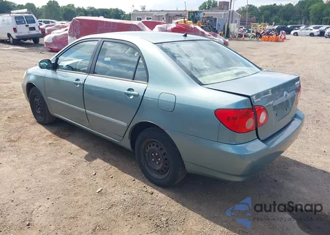 2006 Toyota Corolla Le z USA, uszkodzony, nr VIN 2T1BR32E36C654868